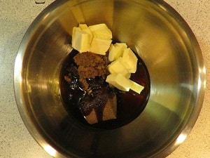 Infused Sticky Buns Goo Ingredients