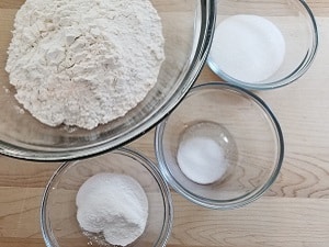Wake and Bake Cannabis Pancakes Dry Ingredients